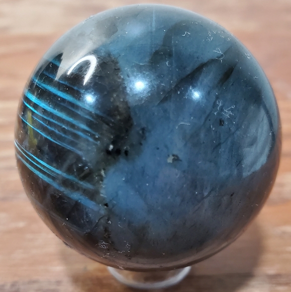 Labradorite Crystal Sphere 41mm - Picture 7 of 13